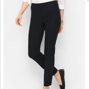 Talbots Chatham Ankle Pants. Black, size 4